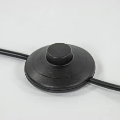 Vloerlamp Tube zwart 160cm