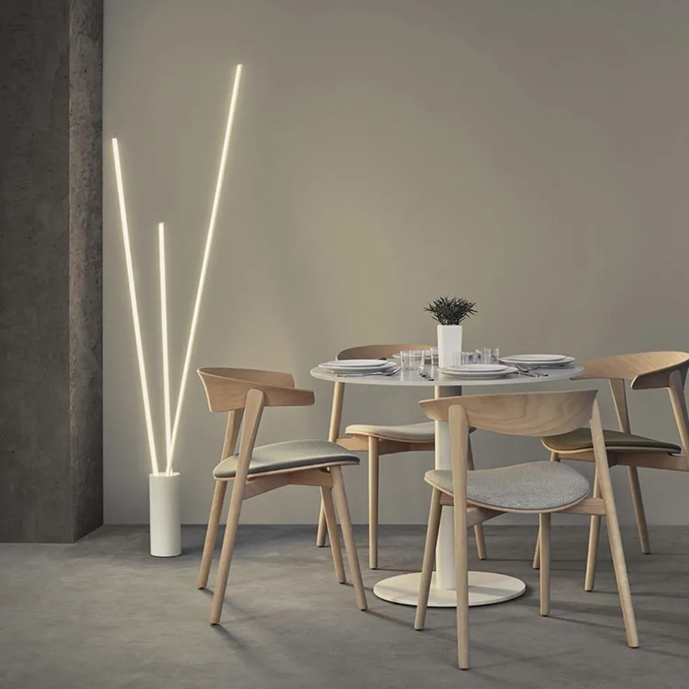 Vloerlamp Vertical wit 3000k