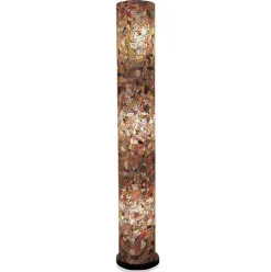 Vloerlamp zuil mozaiek glas multicolor 200 cm