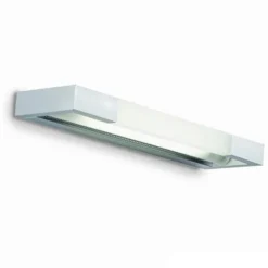 Wandlamp aluminium, glas