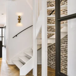 Wandlamp ambachtelijk brons inclusief LED