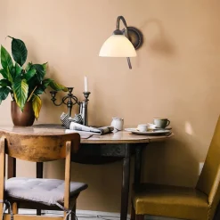 Wandlamp Capri brons/Glas