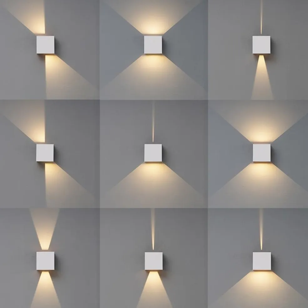 Wandlamp Davos XL wit IP65