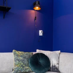 Wandlamp Eliano zwart industrieel