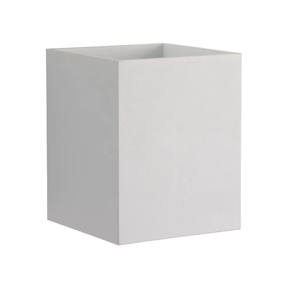 Wandlamp kubus wit G9