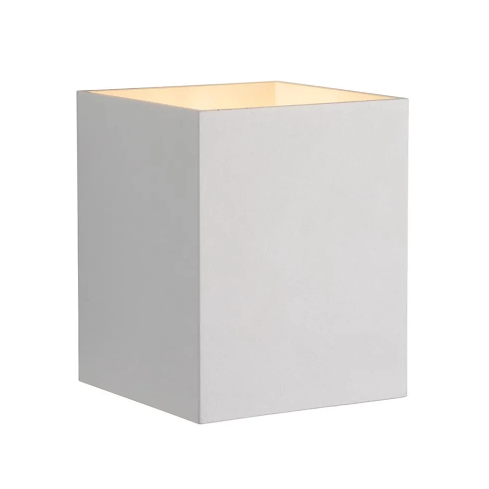 Wandlamp kubus wit G9