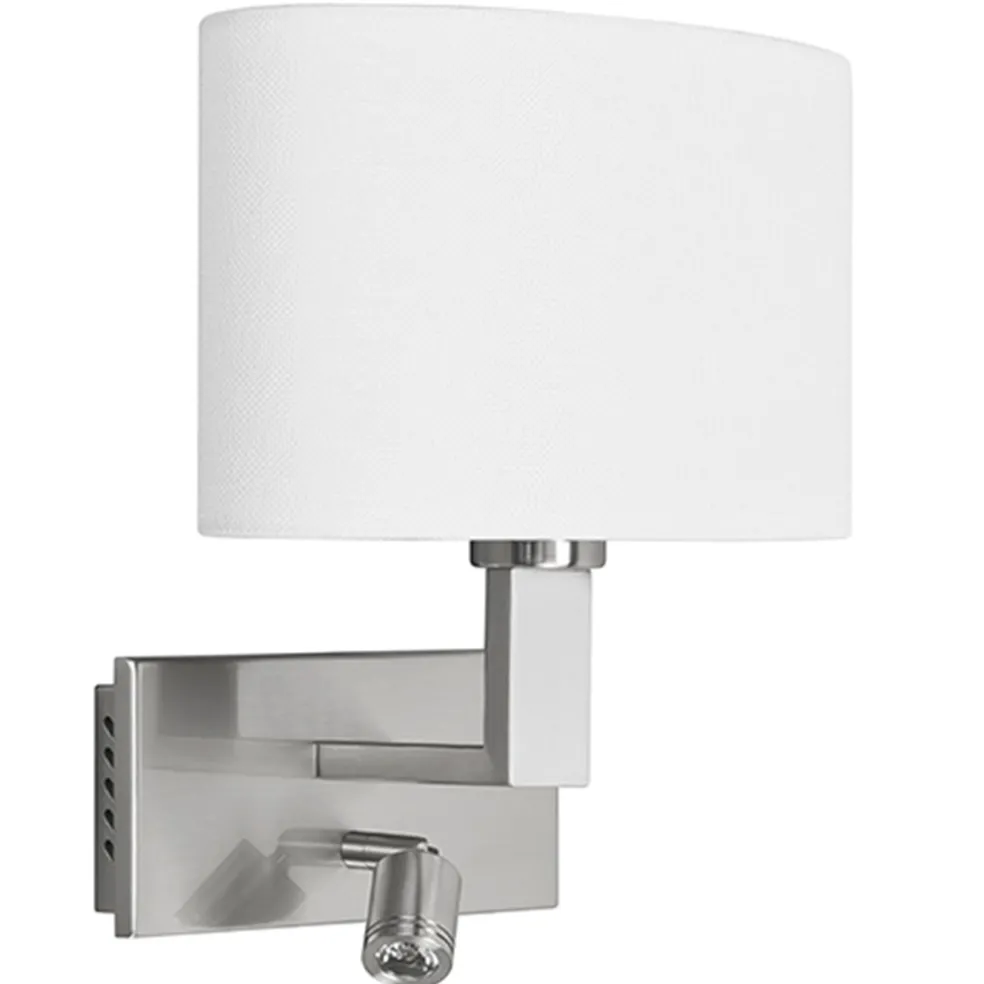 Wandlamp New Oval met leeslamp led