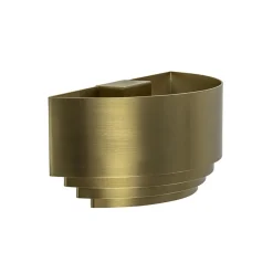 Wandlamp Sofia brass 30cm