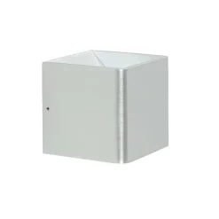 Wandlamp Stretto kubus alu