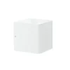 Wandlamp Stretto kubus wit