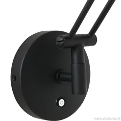 Wandlamp Zodiac zwart incl. dimmer cct