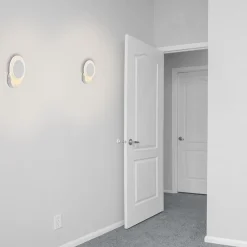 Wand-/plafondlamp Lido wit indirect