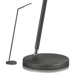 Zwarte leeslamp vloerlamp LED