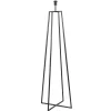 Zwarte vloerlamp modern frame excl. kap